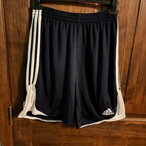 adidas Black and White Training Shorts